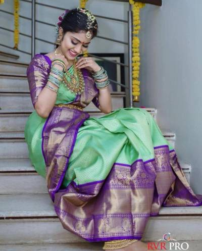 DN KP5067 BY KP DESIGNER LICHI SILK SAREES WHOLESALER IN INDIA